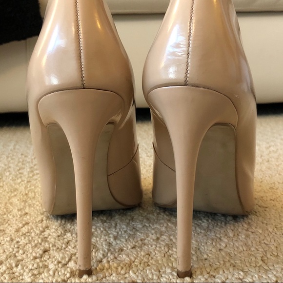 Steve Madden Nude Stiletto Heels - Picture 5 of 5